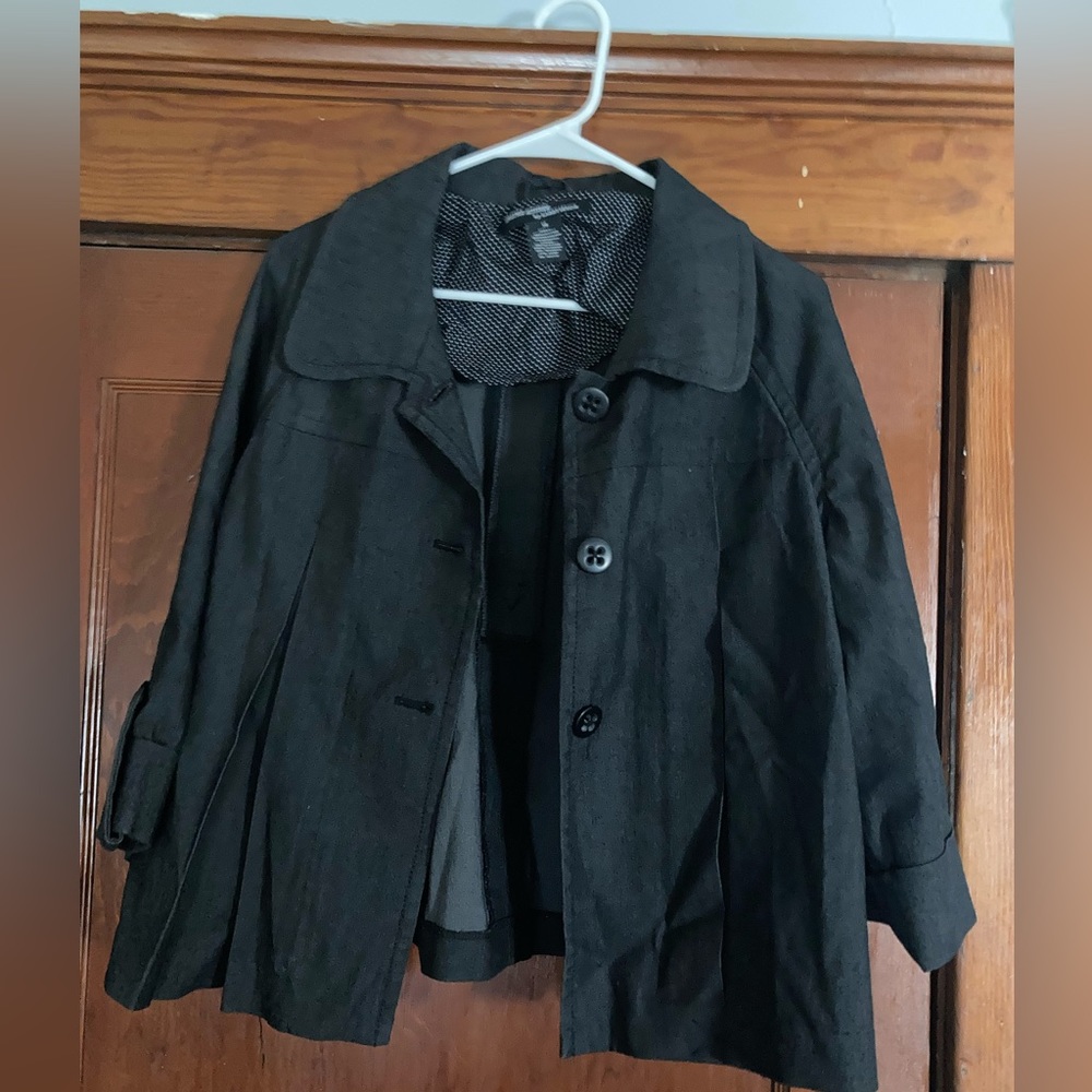 Black Larry Levine jacket in size 14